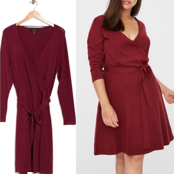 Long Sleeve Wrap Dress‎ - Picture 4 of 7